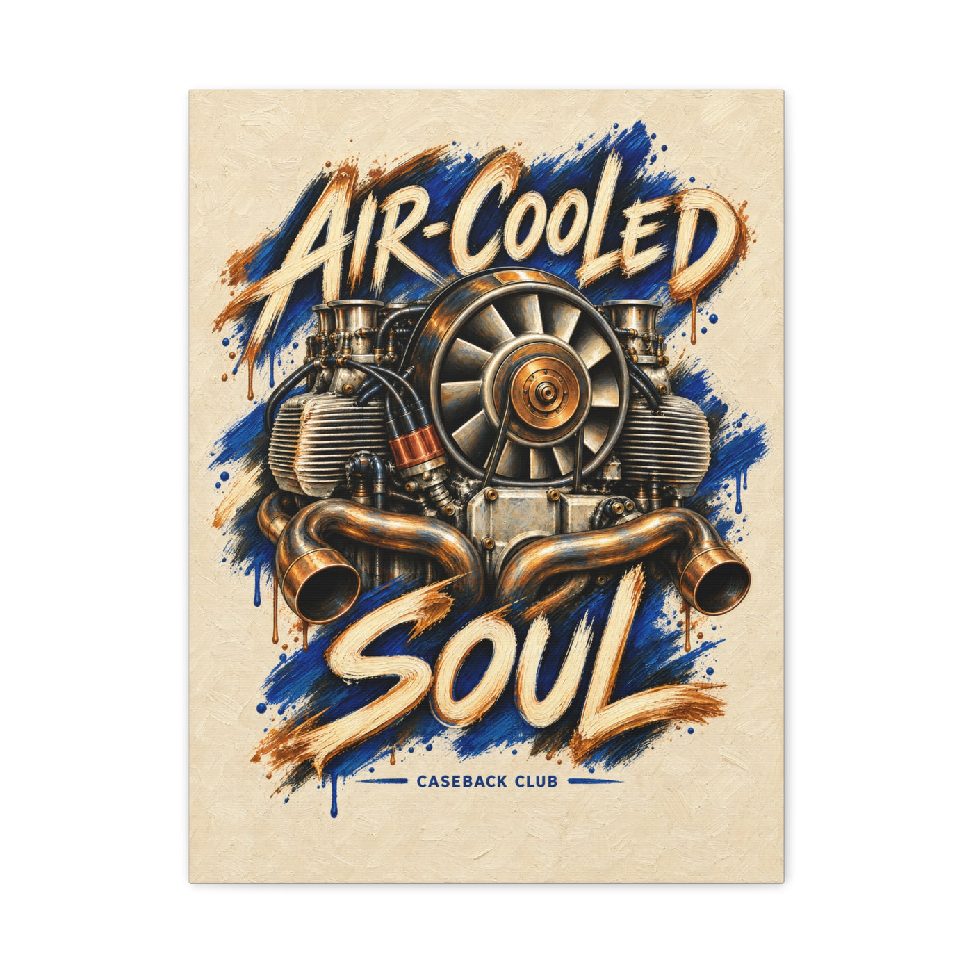 Air-Cooled Soul — Matte Canvas