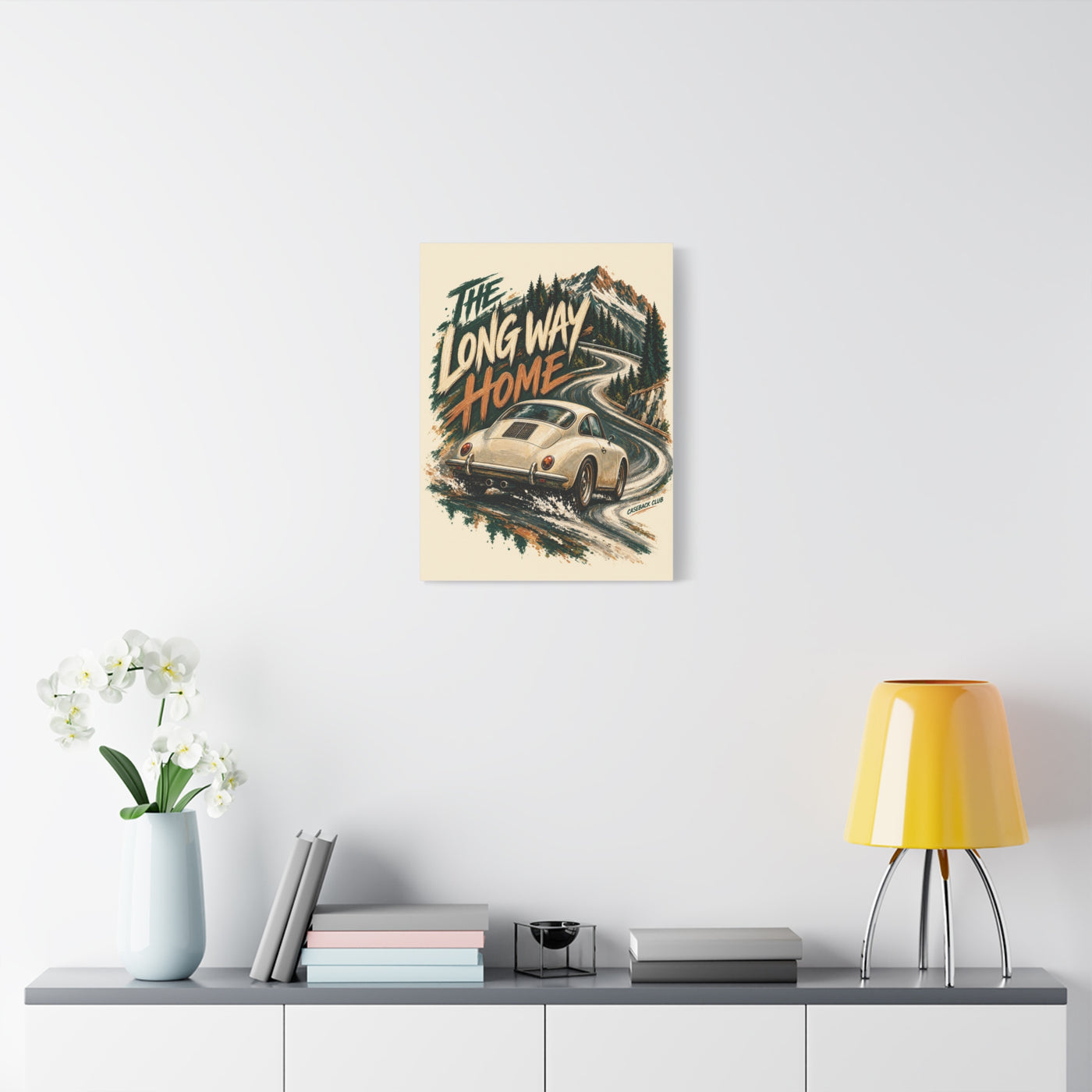The Long Way Home — Matte Canvas