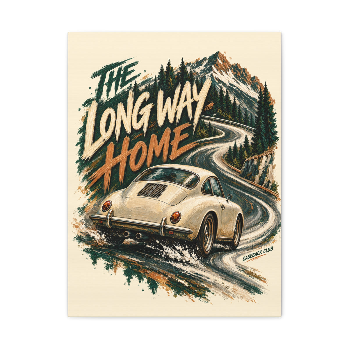 The Long Way Home — Matte Canvas