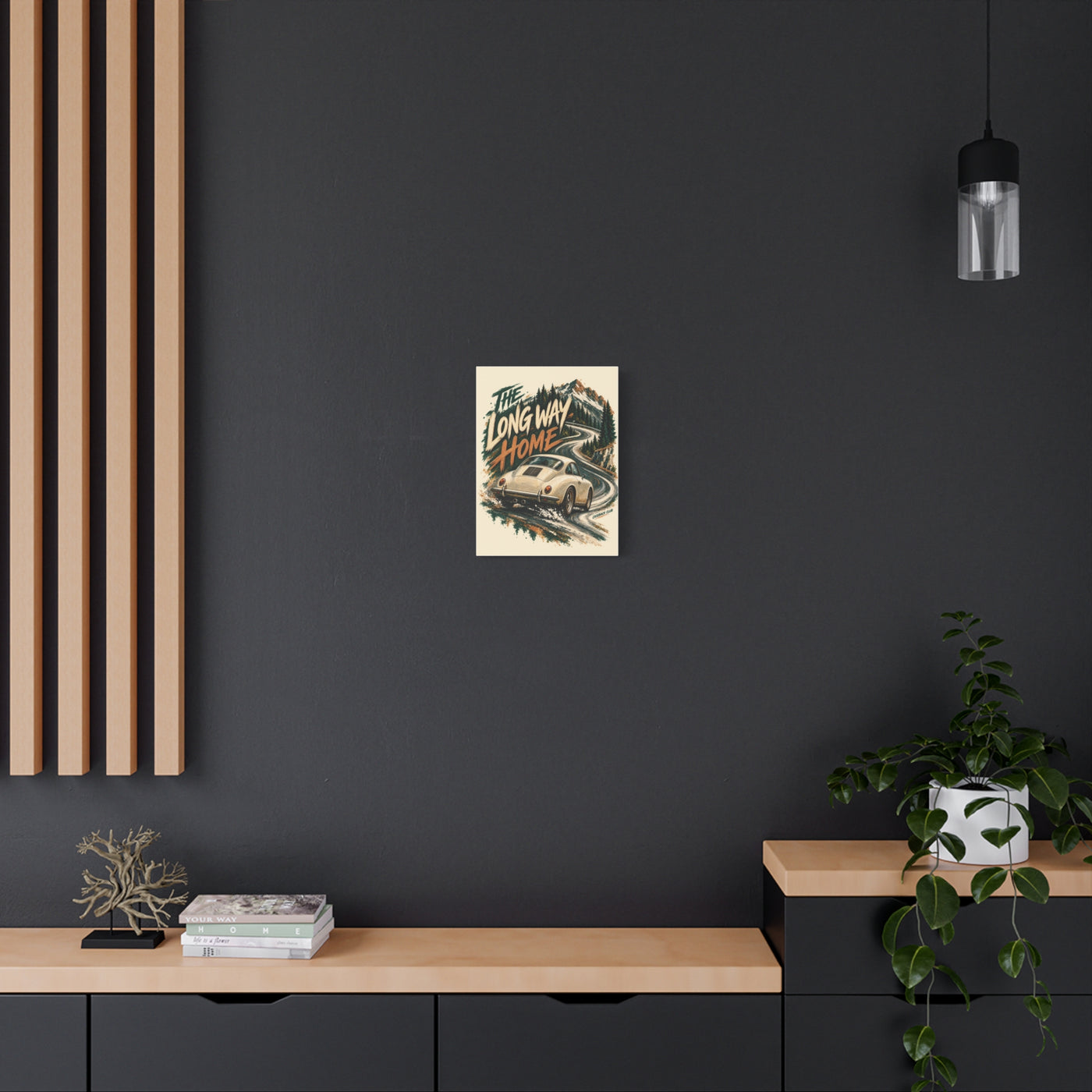 The Long Way Home — Matte Canvas