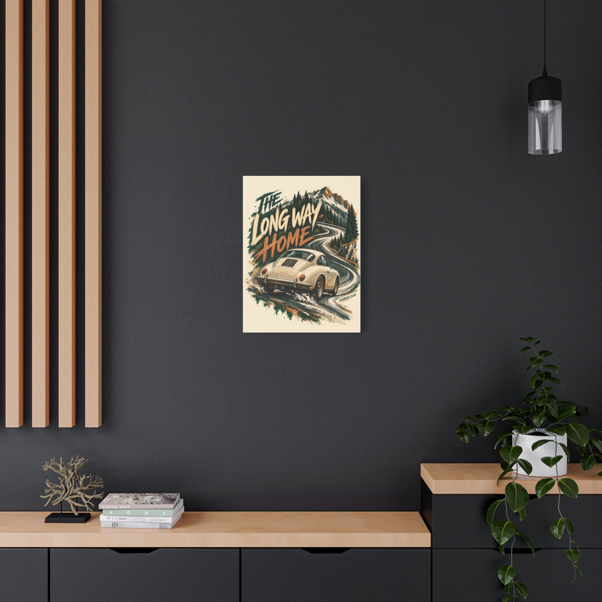 The Long Way Home — Matte Canvas