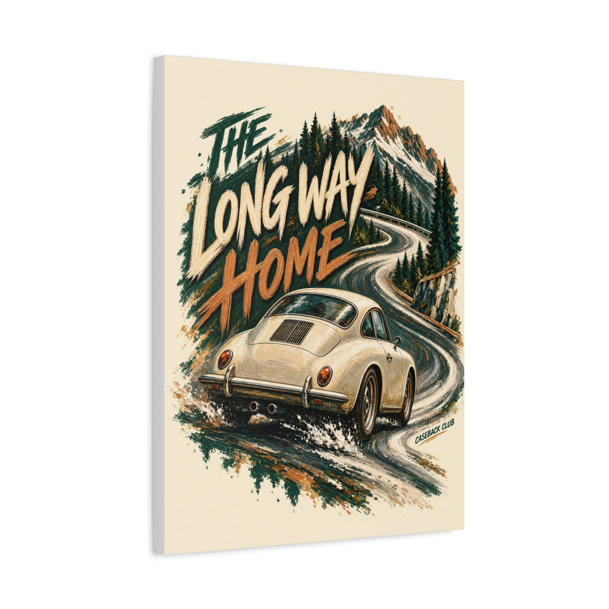 The Long Way Home — Matte Canvas
